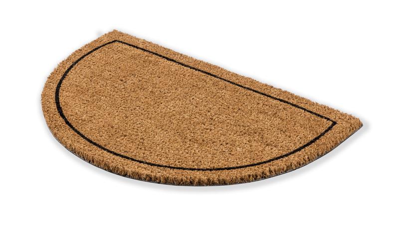 Coco Smart Kokosmatte Fußmatte 60 cm x – Welcome halbrund heim-haus-garten 40 9133004